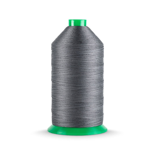 Amann Serabond Bonded Polyester Thread - Tex 135 / V-138 - 7113U Medium Steel