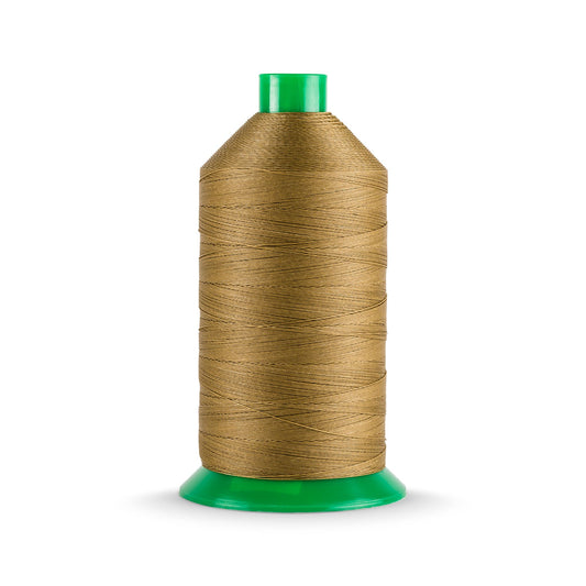 Amann Serabond Bonded Polyester Thread - Tex 135 / V-138 - 7654U Olive Brown