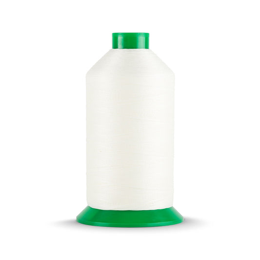 Amann Serabond Bonded Polyester Thread - Tex 90 / V-92 - 7003U White