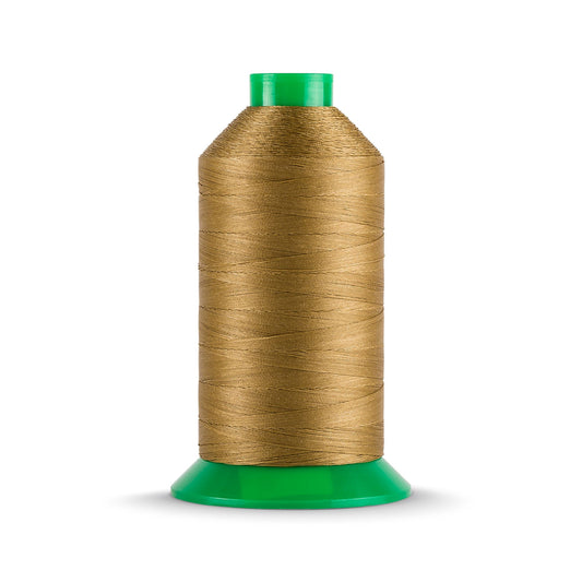 Amann Serabond Bonded Polyester Thread - Tex 90 / V-92 - 7654U Olive Brown