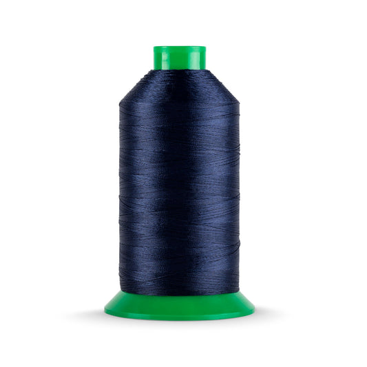 Amann Serabond Bonded Polyester Thread - Tex 90 / V-92 - 8555U Marine Blue