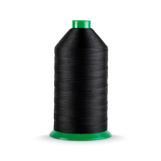 Amann Serabond Bonded Polyester Thread - Tex 70 / V-69 - 7020U Black
