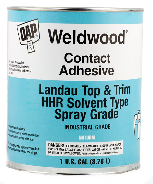 DAP Weldwood Landau Top and Trim High Heat Resistant Contact Cement Adhesive - 233 Gallon