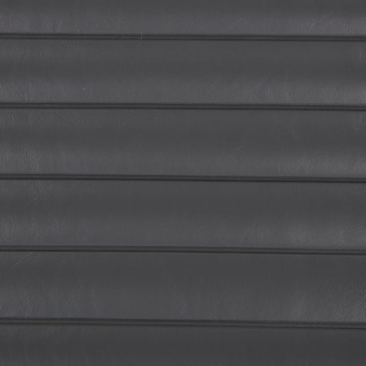 Seascape Pleated Marine Vinyl Fabric - VLMP-11 Cruiser Gray