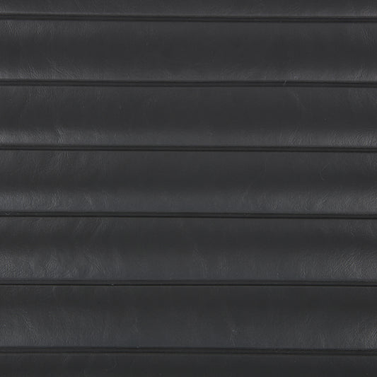 Seascape Pleated Marine Vinyl Fabric - VLMP-12 Gray