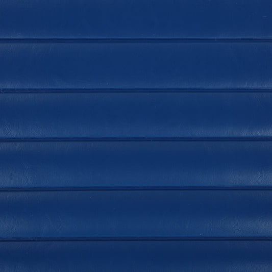Seascape Pleated Marine Vinyl Fabric - VLMP-16 Pacific Blue
