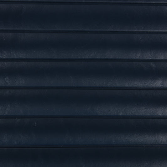 Seascape Pleated Marine Vinyl Fabric - VLMP-17 Navy