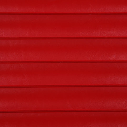 Seascape Pleated Marine Vinyl Fabric - VLMP-19 Fire