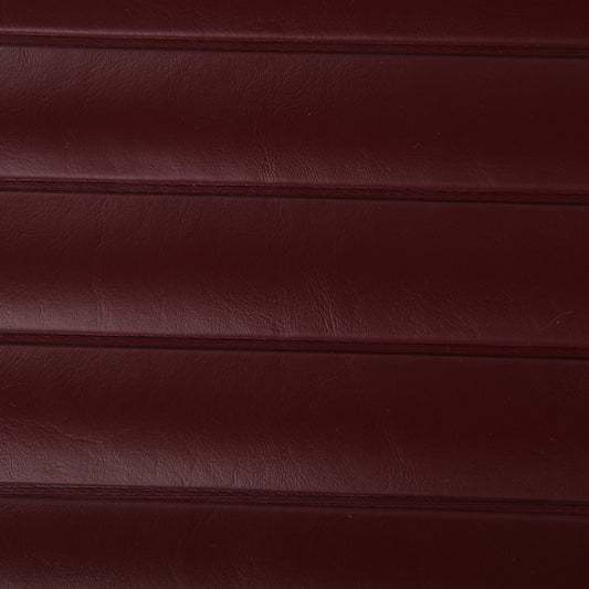 Seascape Pleated Marine Vinyl Fabric - VLMP-21 Wine