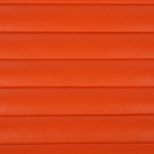 Seascape Pleated Marine Vinyl Fabric - VLMP-26 Orange