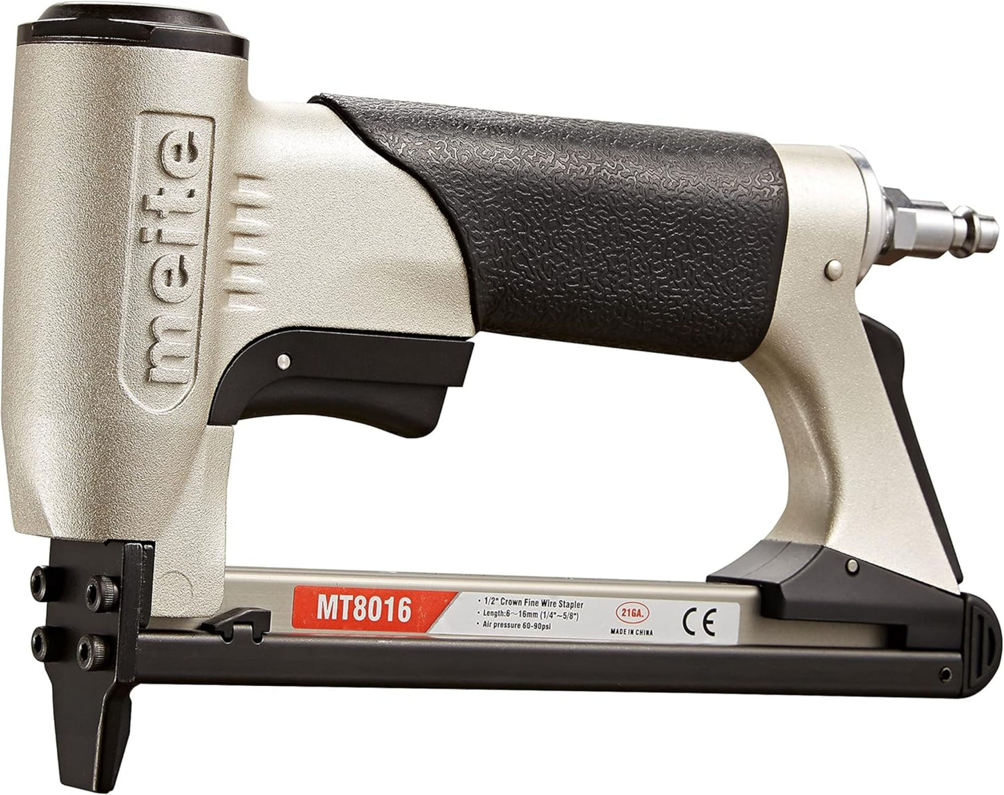 Meite MT8016 Regular Nose Fine Wire Upholstery Staple Gun - 21 Gauge 80 Series