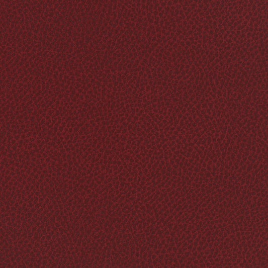 Writer's Block Steinbeck Performance Faux Leather Fabric - WST-007 Cherry