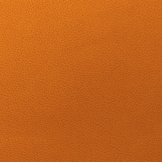 Writer's Block Tolstoy Performance Faux Leather Fabric - WTL-010 Kumquat