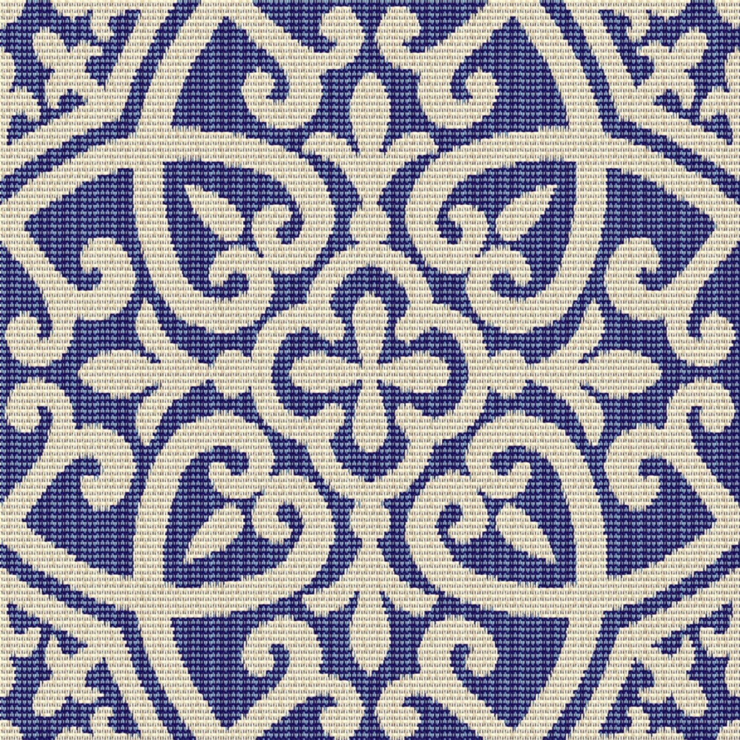 Outdura Avalon Outdoor Upholstery Fabric - 2481 Sapphire
