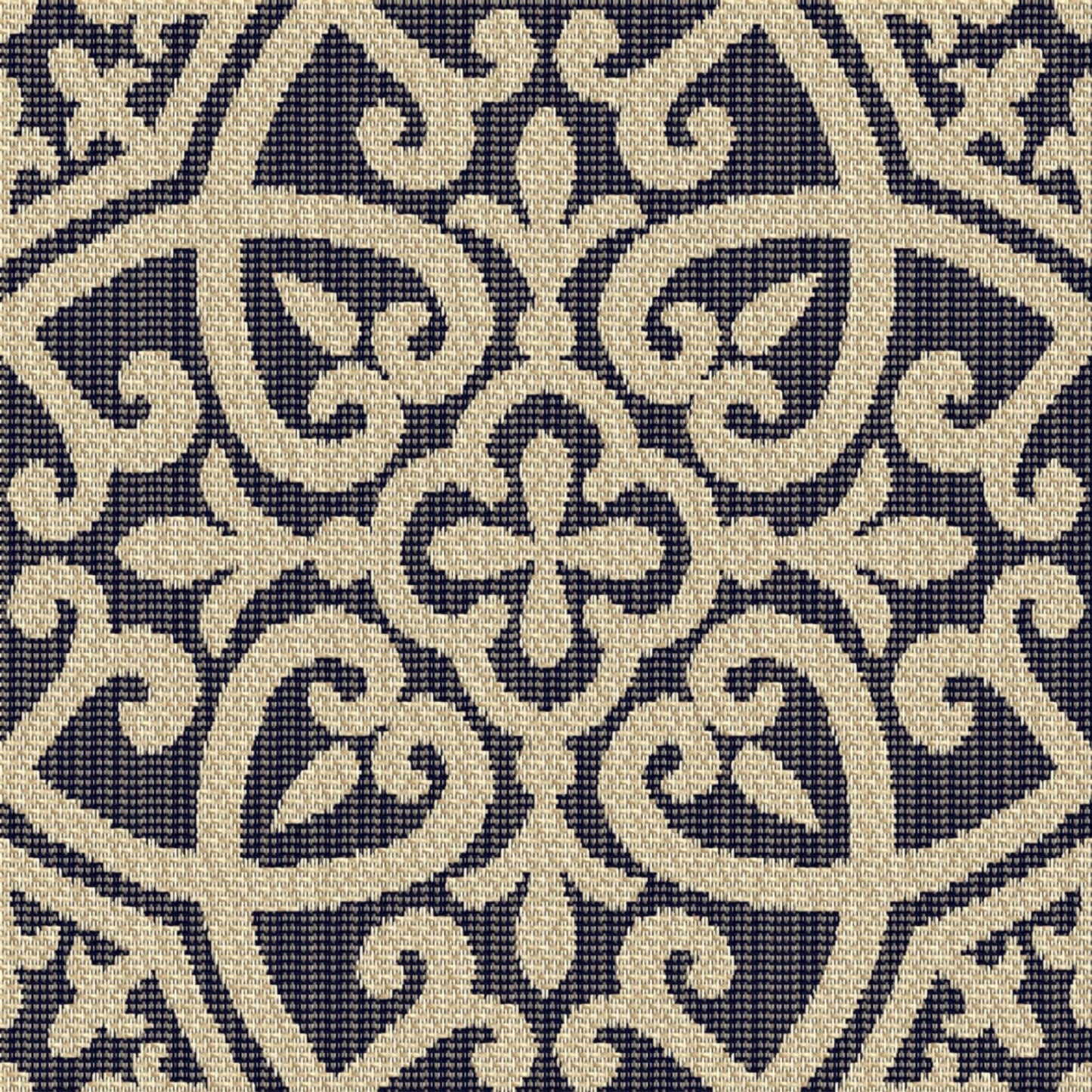 Outdura Avalon Outdoor Upholstery Fabric - 2484 Charcoal