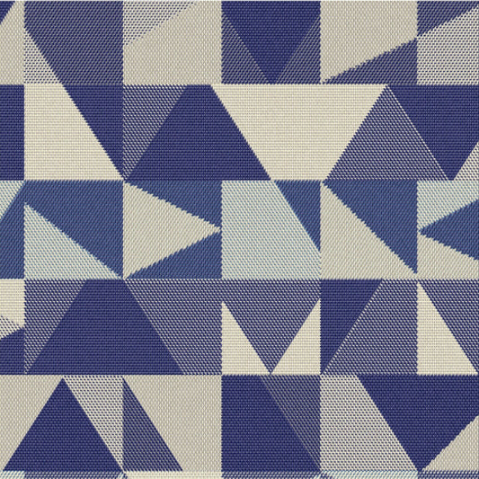Outdura Geo Outdoor Upholstery Fabric - 8804 Nautical