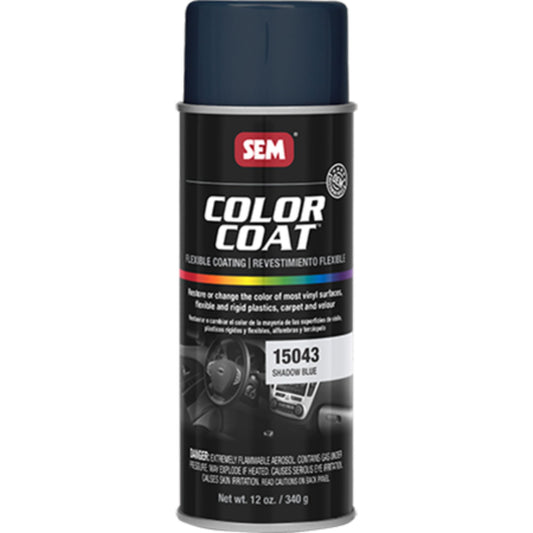 SEM Color Coat Automotive Vinyl Paint - 15043 Shadow Blue
