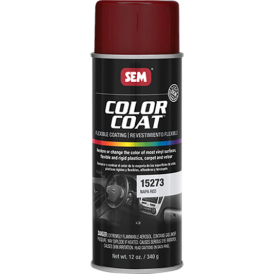 SEM Color Coat Automotive Vinyl Paint - 15273 Napa Red