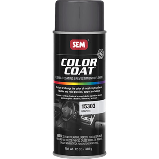 SEM Color Coat Automotive Vinyl Paint - 15303 Graphite