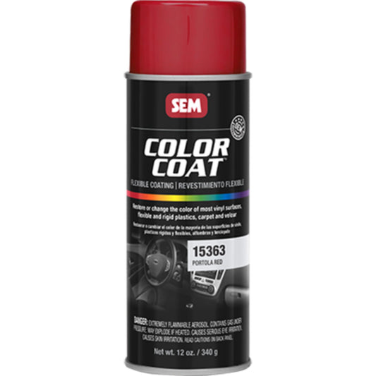SEM Color Coat Automotive Vinyl Paint - 15363 Portola Red