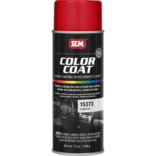 SEM Color Coat Automotive Vinyl Paint - 15373 Flame Red