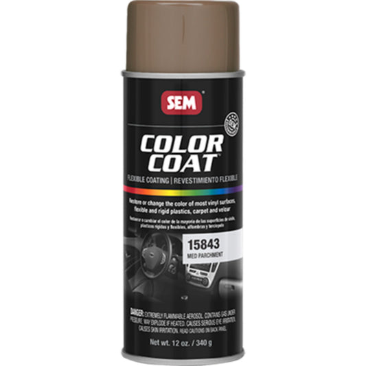 SEM Color Coat Automotive Vinyl Paint - 15843 Med Parchment