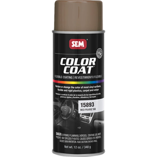 SEM Color Coat Automotive Vinyl Paint - 15893 Med Prairie Tan