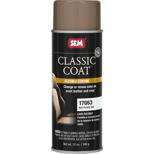 SEM Classic Coat Automotive Vinyl Paint - 17063 Med Prarie Tan
