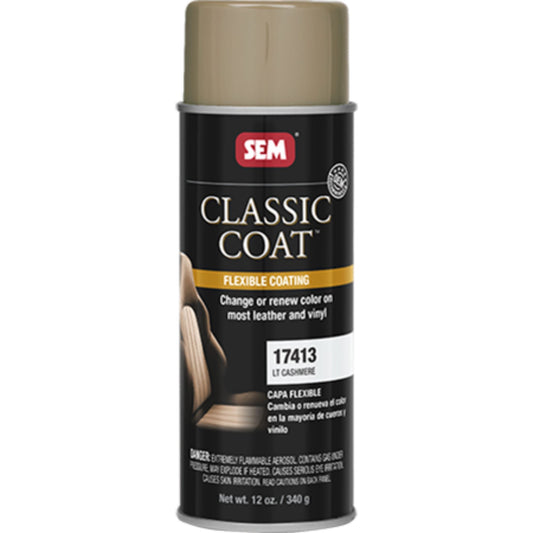 SEM Classic Coat Automotive Vinyl Paint - 17413 Lt Cashmere