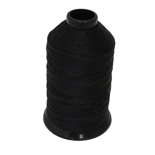 QTC Contrast Bonded Nylon Thread - Tex 270 / V-277 - Sd Black